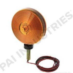 mack round turn signal lamp amber on amber