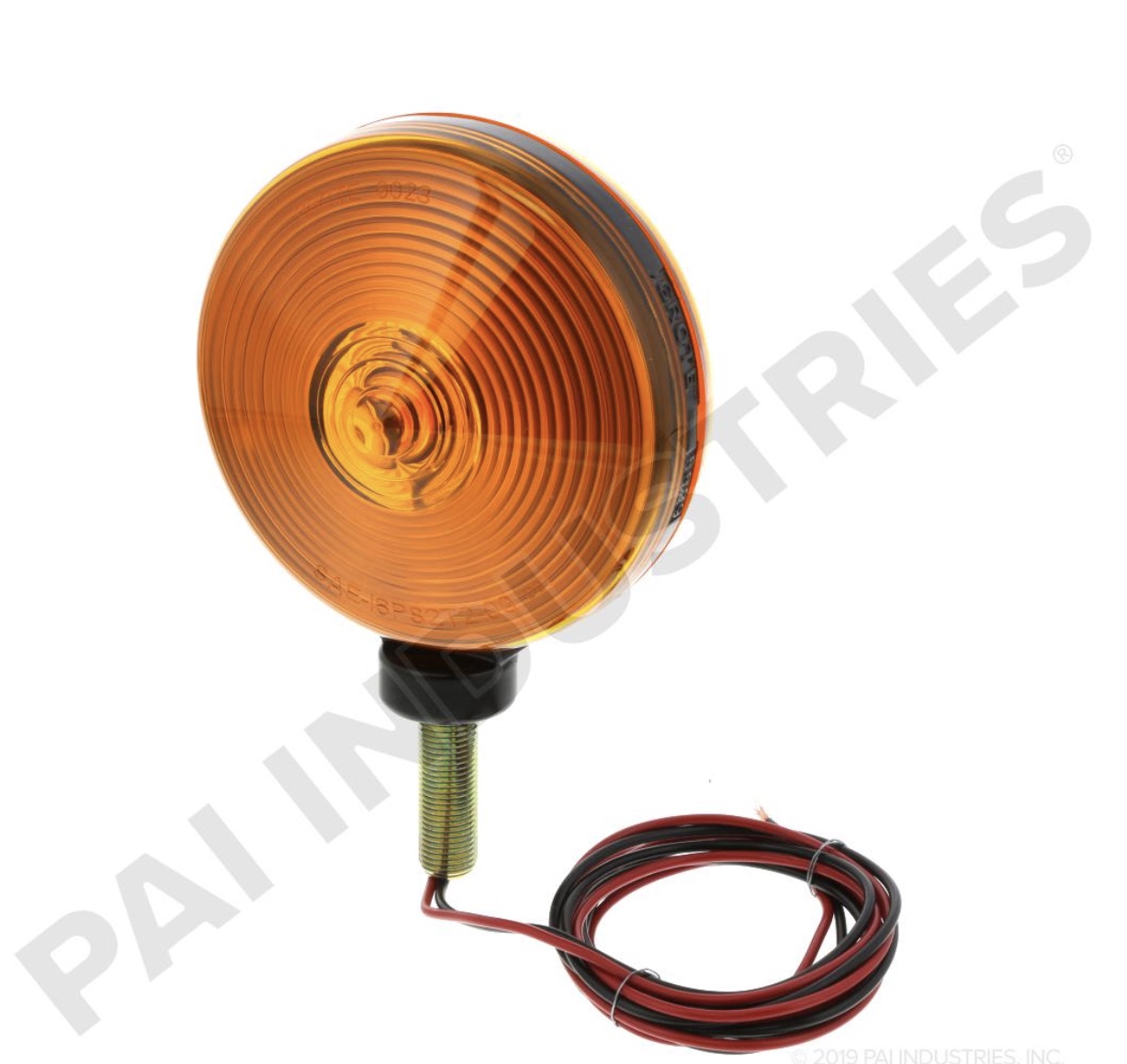 mack round turn signal lamp amber on amber